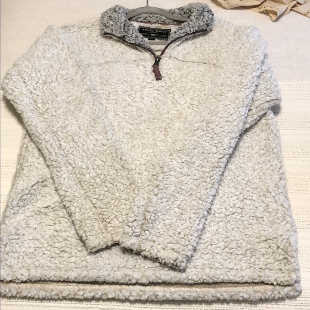 True Grit Pullover Half Zip Jacket - image 1